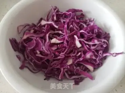 Make ♪ ♪ The blues of purple ♪ step 1