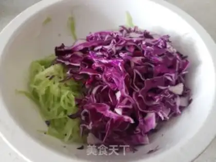 Make ♪ ♪ The blues of purple ♪ step 4