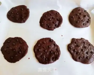 Make Chocolate cookies step 3