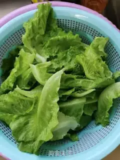 Make Garlic lettuce step 0