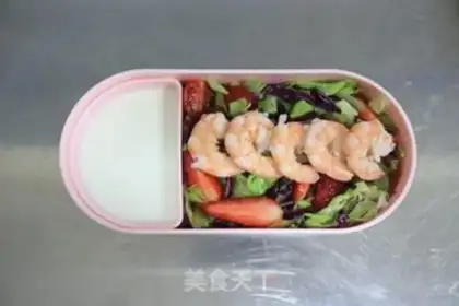 Make Cod toast salad lunch step 11