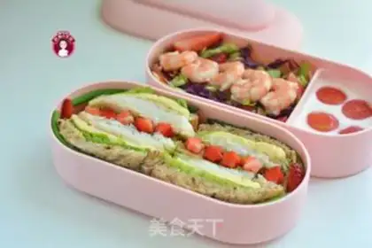 Make Cod toast salad lunch step 13