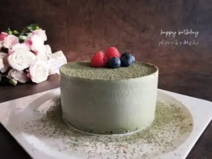 Make Tea mousse cake step 14