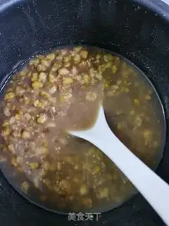 Make Green bean porridge step 3