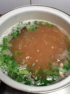 Make Celery egg soup step 6