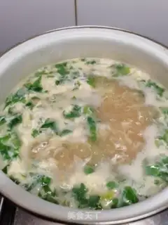 Make Celery egg soup step 7