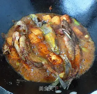Make Crayfish tofu step 6