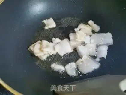 Make Godmother steamed meat step 2