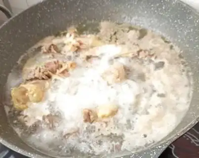 Make Potato chicken step 1
