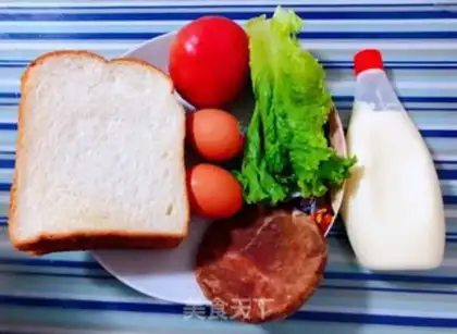 Make Steak tomato egg sandwich step 0