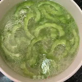 Make The bitter melon step 4