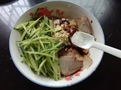 Make cucumber with halogen step 5
