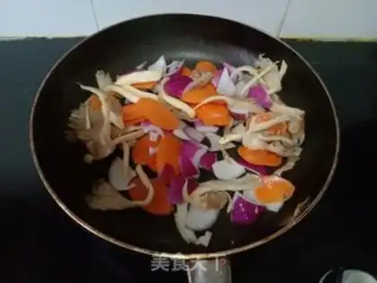 Make The onions are making carrots step 2