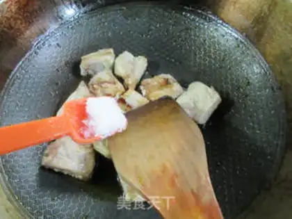 Make Sour broth ribs step 4