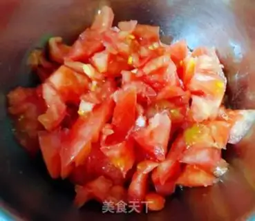 Make Tomato mushroom tofu step 3