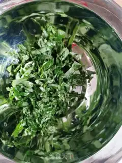 Make Fake egg fried rice step 1
