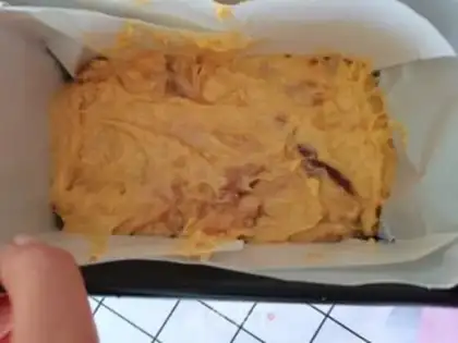 Make Caramel cake step 4