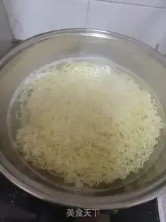 Make Soy noodles step 1