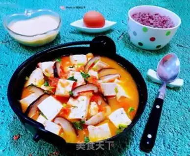 Make Tomato mushroom tofu step 11