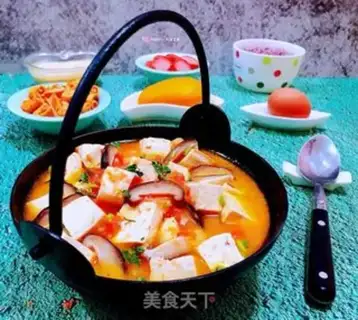 Make Tomato mushroom tofu step 14