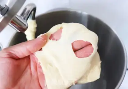 Make Cheese ham bread step 3