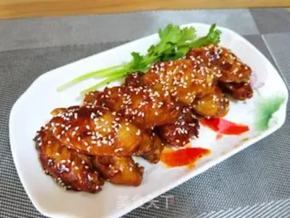 Make Honey chicken wings step 8