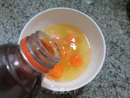 Make Ham sausage and egg burns step 2