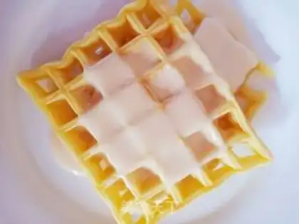 Make Yogurt waffles step 9