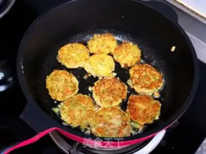Make Vegetable cod cake step 6