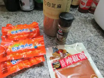 Make Boiled sausage step 0