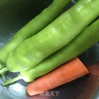 Make Yellow pepper and lamb step 0