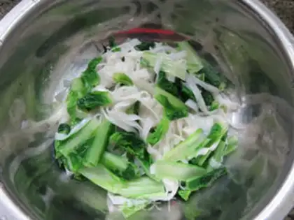Make Pickle with river powder step 5