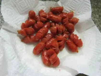 Make Boiled sausage step 3