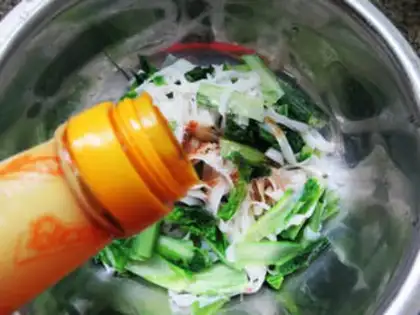 Make Pickle with river powder step 8