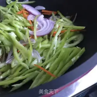 Make Yellow pepper and lamb step 5