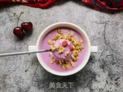 Make Fruit oatmeal sour cream step 11
