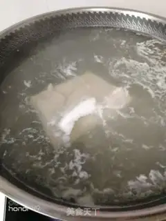 Make Garlic white meat step 1