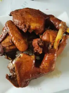 Make Hot chicken with hot rice sauce step 2