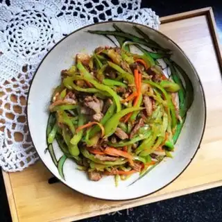 Make Yellow pepper and lamb step 10