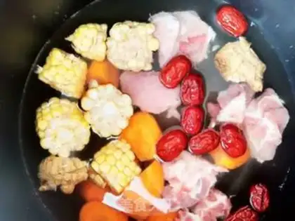 Make Fruit corn chop soup step 5