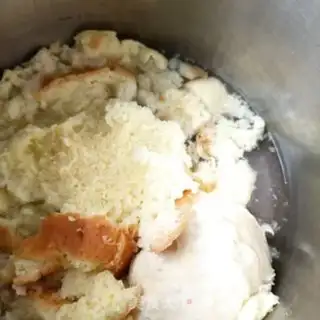 Make Corn oatmeal step 1