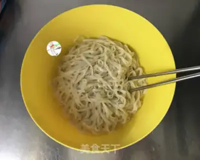 Make cucumber turkey noodles step 11