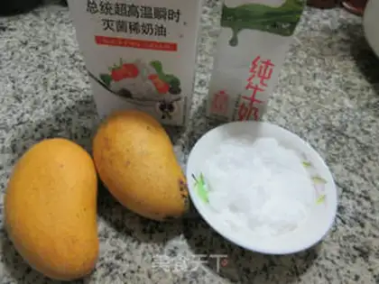 Make Mango ice cream step 0