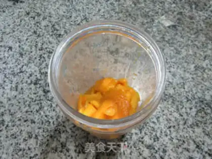 Make Mango ice cream step 1