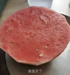 Make Fresh watermelon juice step 1