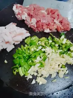 Make Cream pepper and cabbage step 2