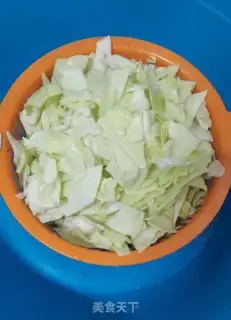 Make Cream pepper and cabbage step 3