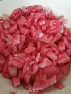 Make Fresh watermelon juice step 2