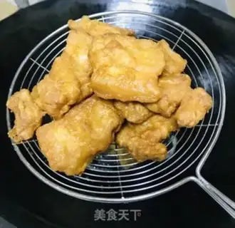 Make Pineapple fried meat step 4