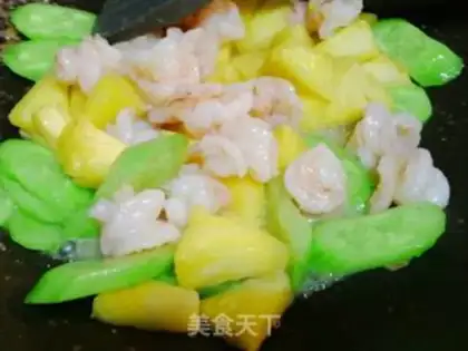 Make Pineapple shrimp balls step 4